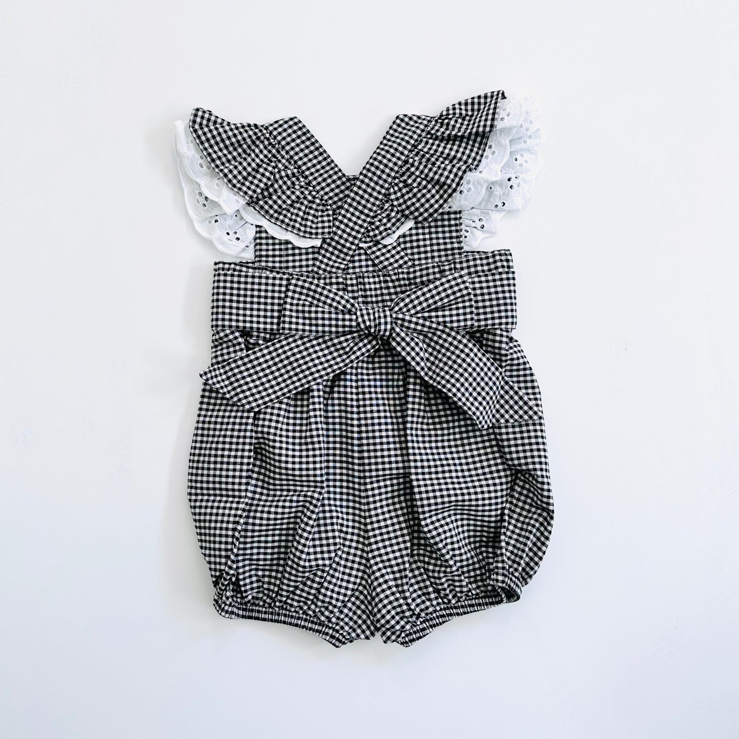 Black Gingham Mia Bubble