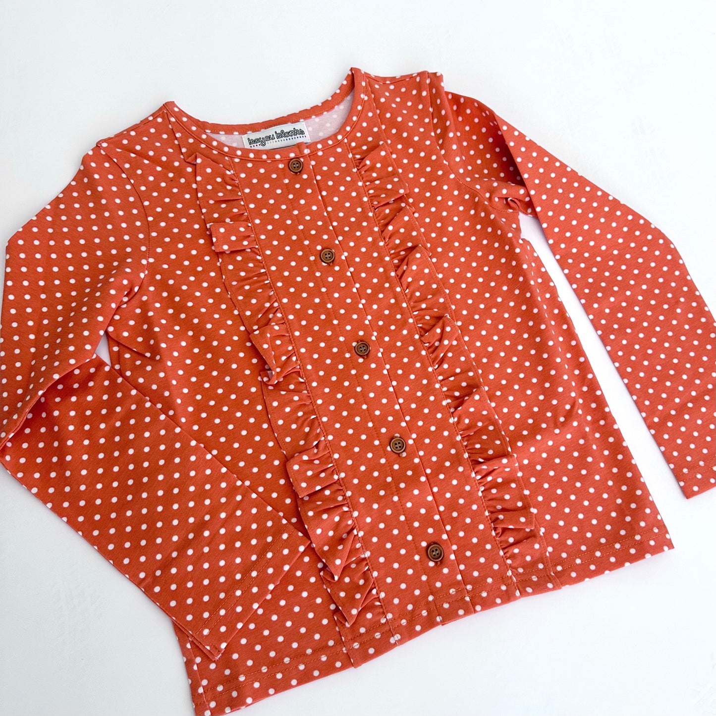 Orange Dot Gabrielle Cardigan