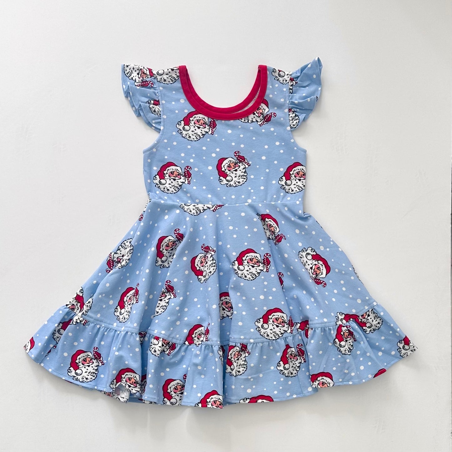 Santa Print Pippa Dress