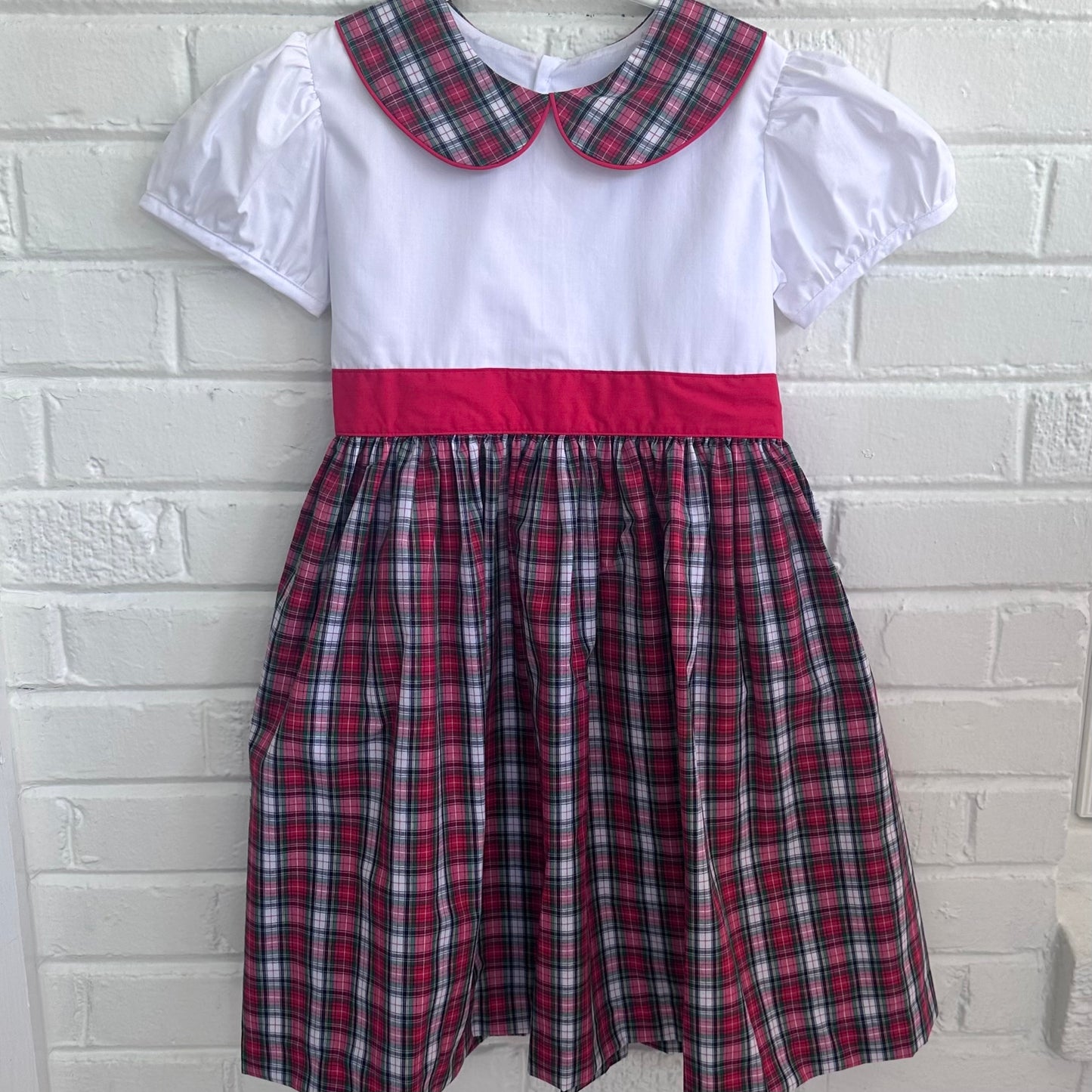 Plaid Madison Dress