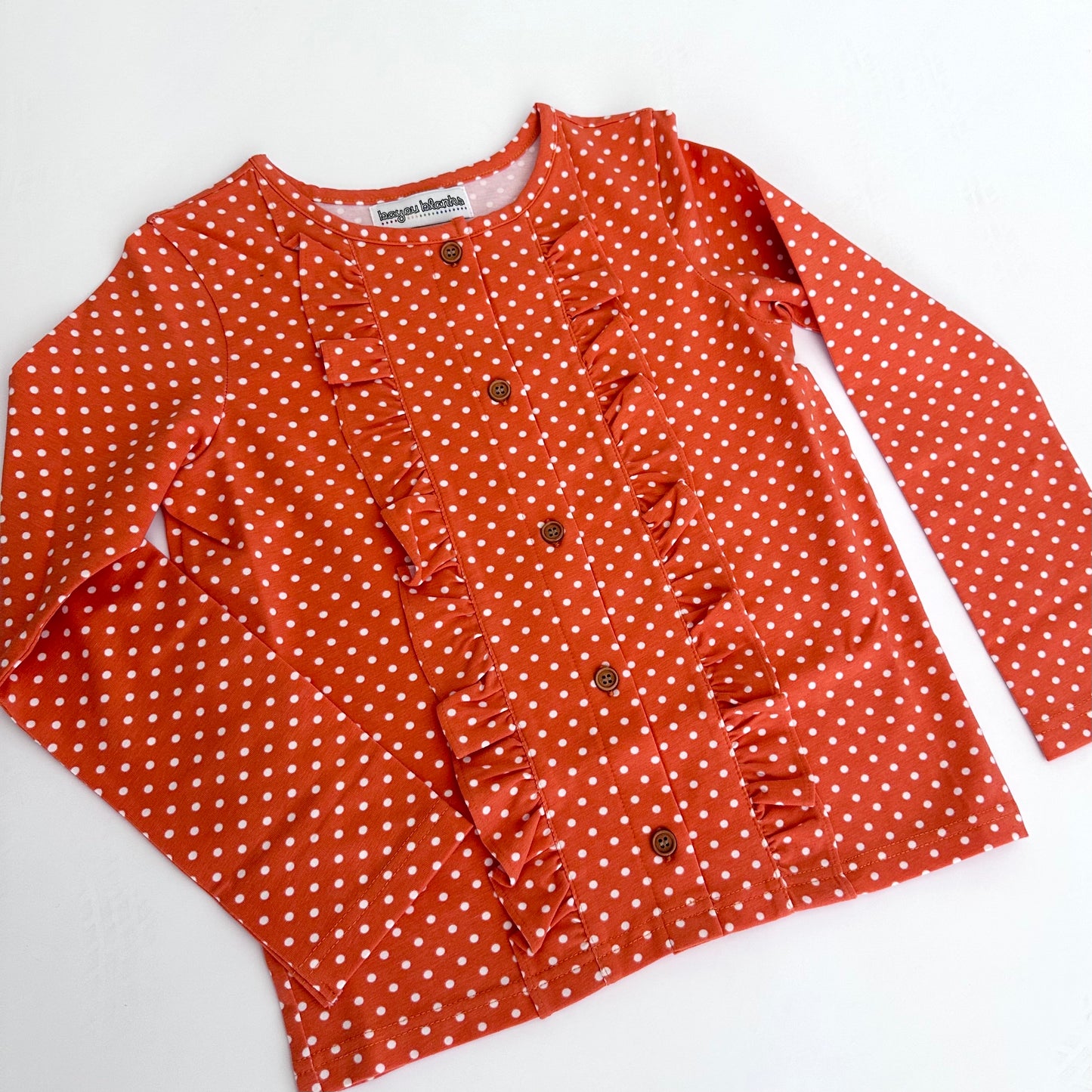 Orange Dot Olivia Leggings