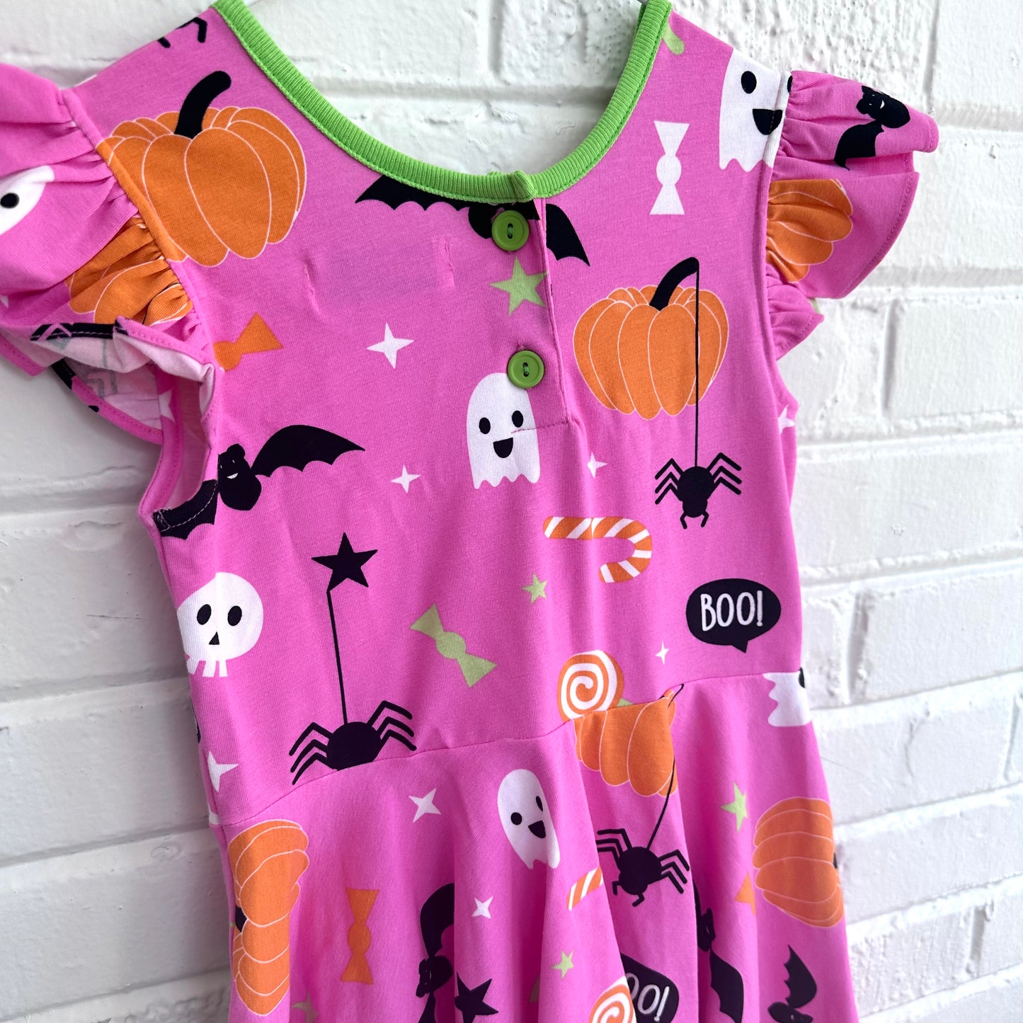 Boo! print Lucy Dress