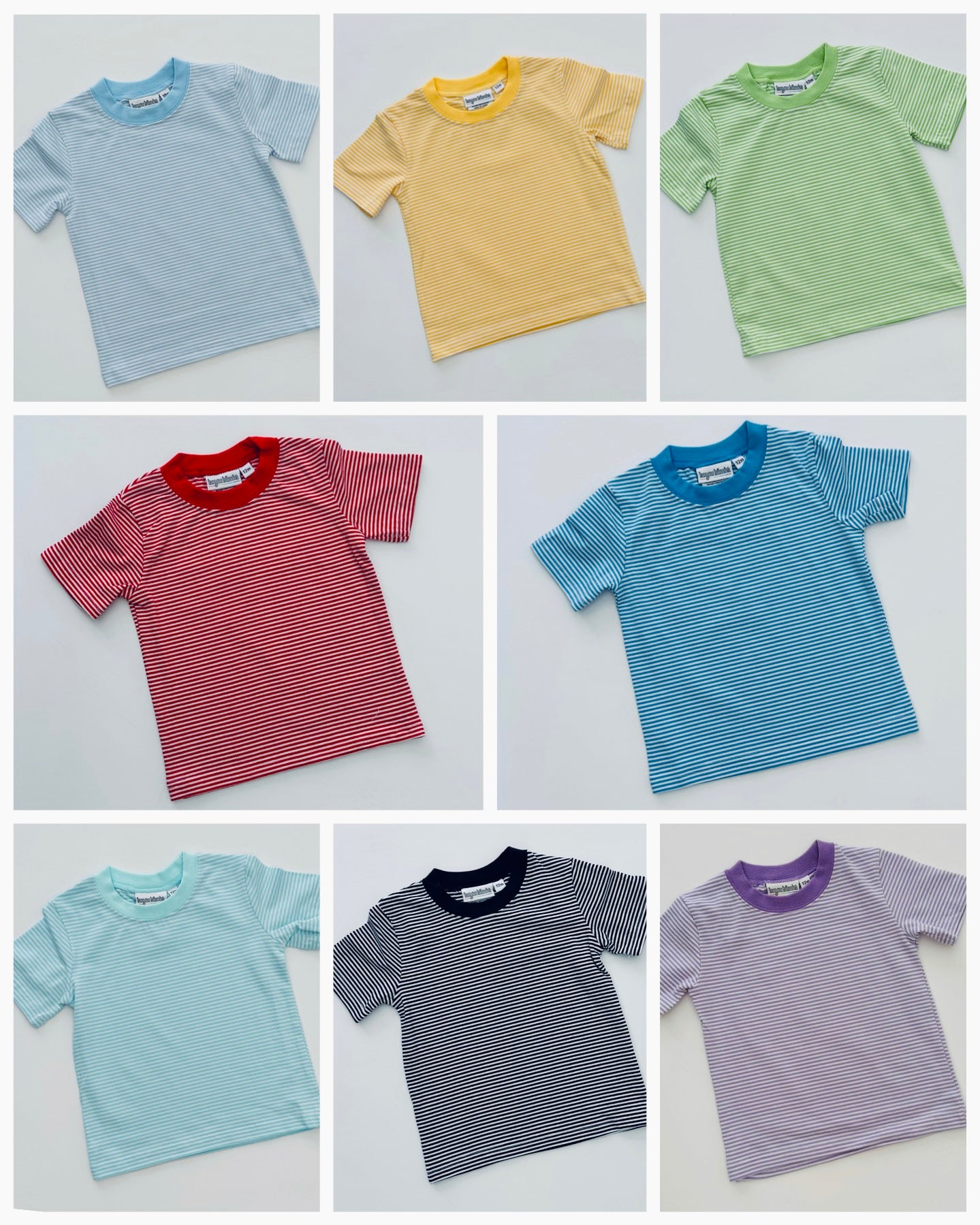 blank striped shirts wholesale