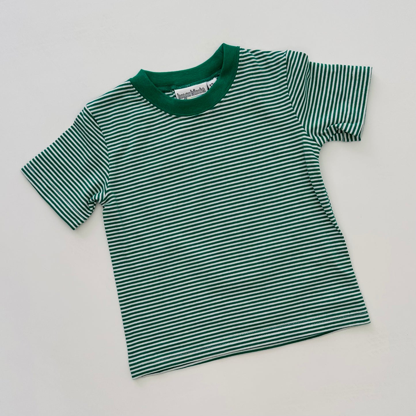 Knit Stripe Short Sleeve Shirt