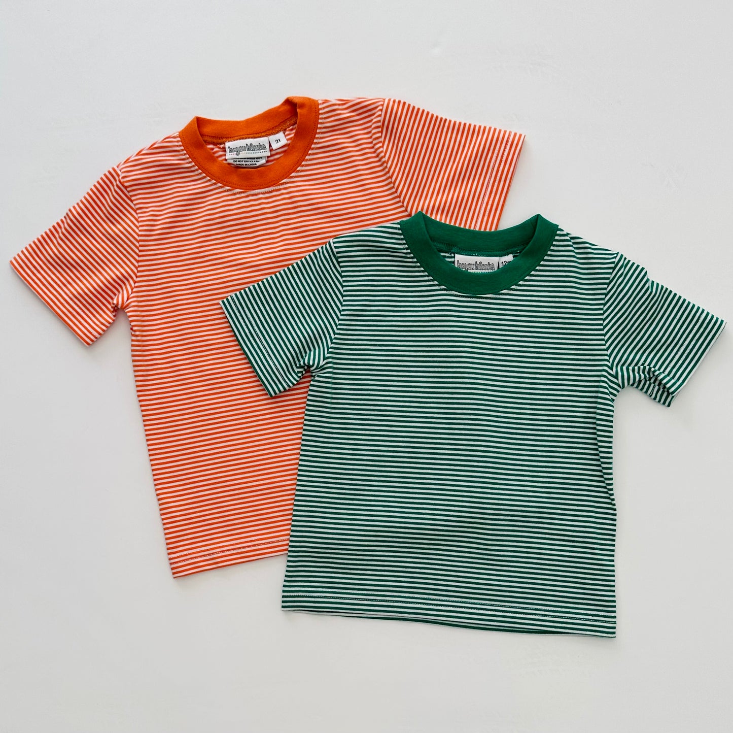 Knit Stripe Short Sleeve Shirt