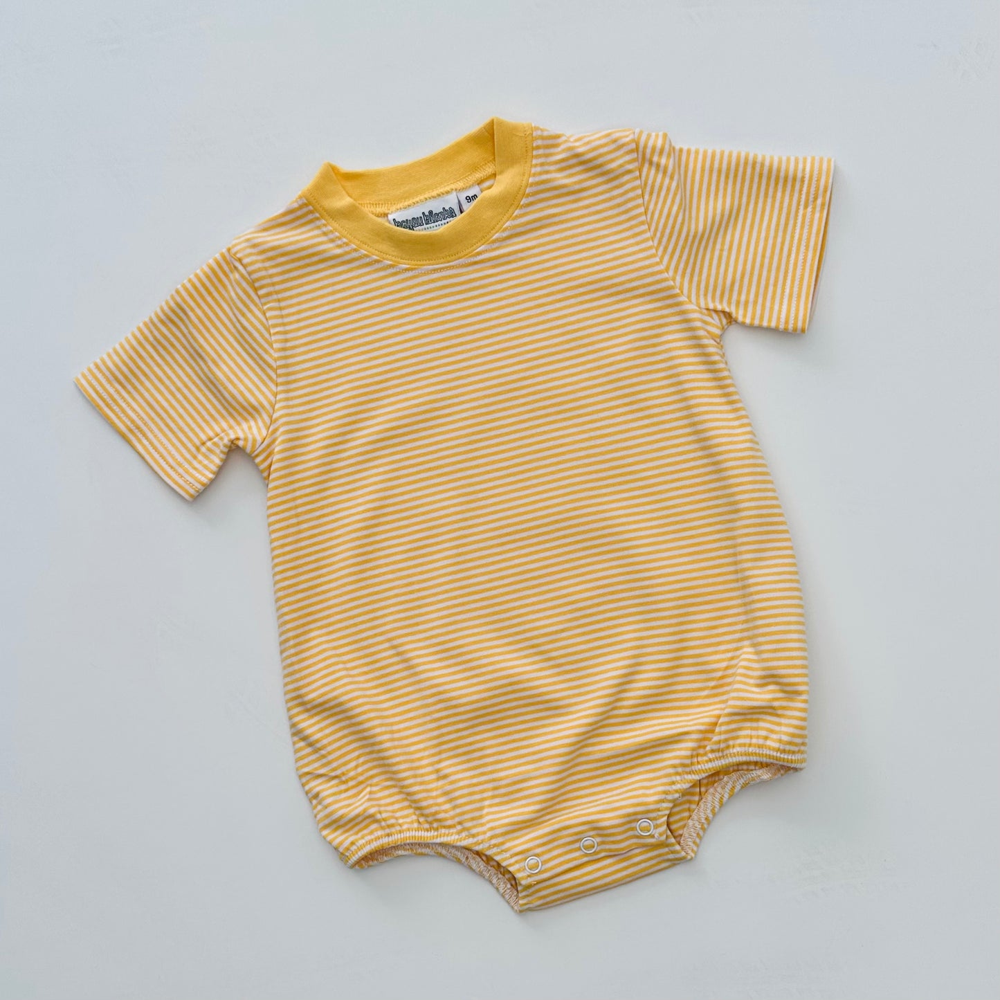 Knit Stripe Short Sleeve T-Shirt Bubble