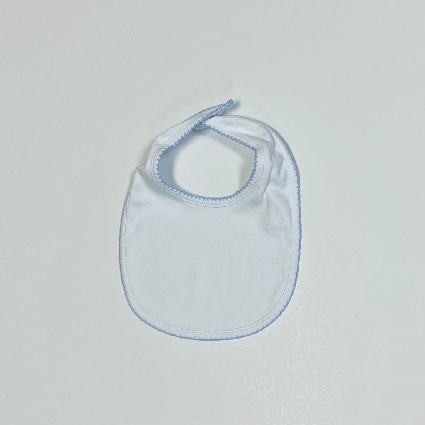 IMPERFECT Picot Trim Bib - PLEASE READ DESCRIPTION