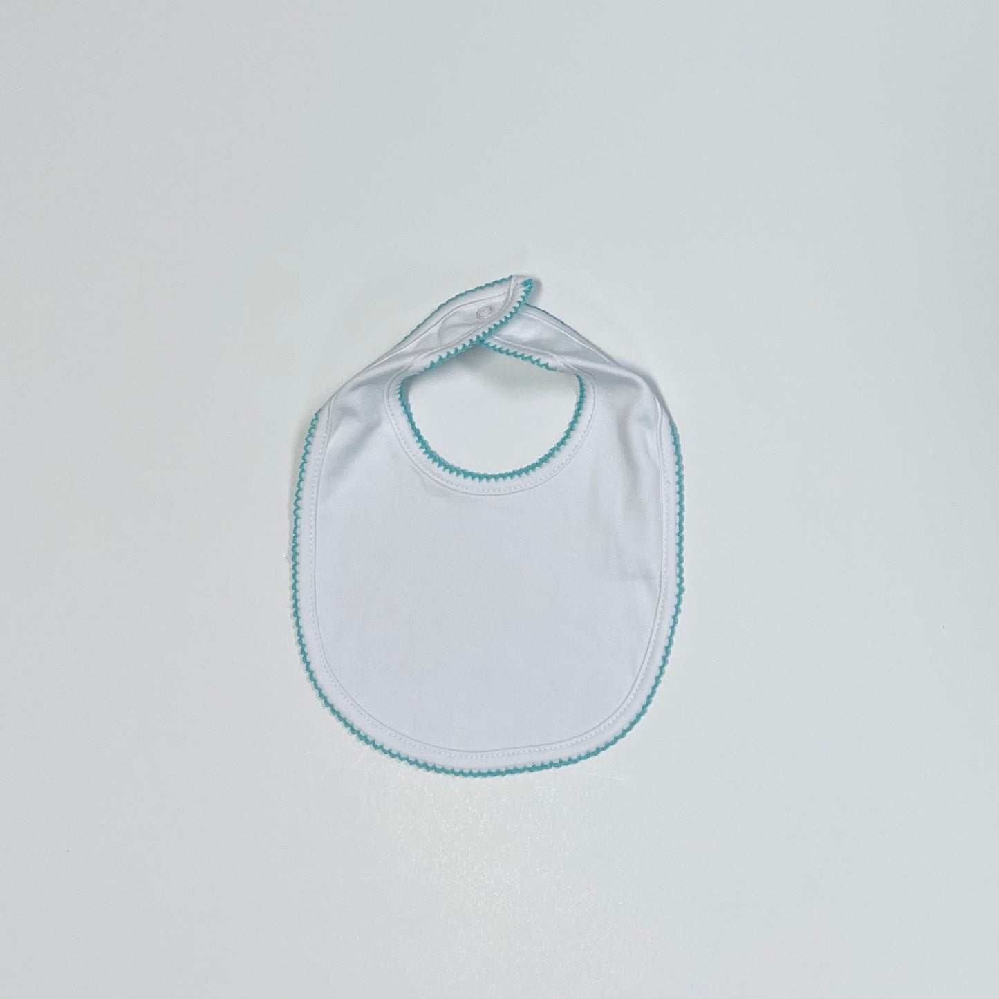IMPERFECT Picot Trim Bib - PLEASE READ DESCRIPTION