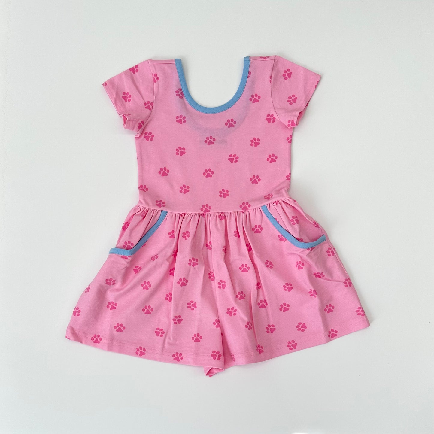 Paw Print Nora Romper