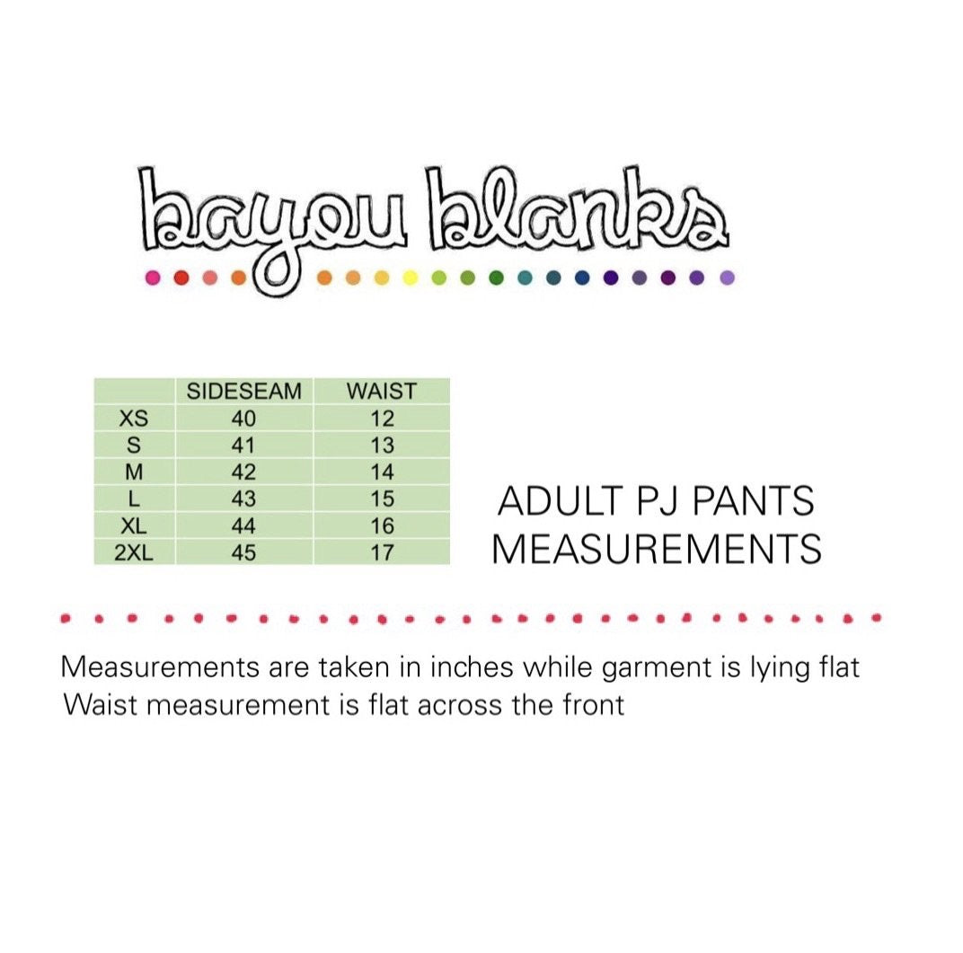 Adult Pajama Pants