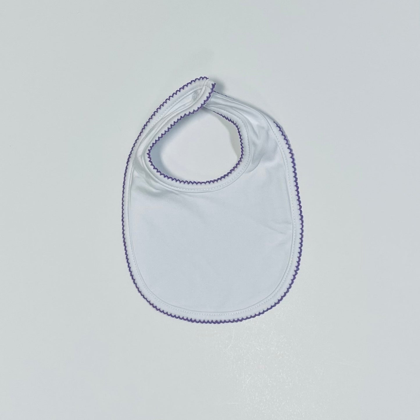 IMPERFECT Picot Trim Bib - PLEASE READ DESCRIPTION