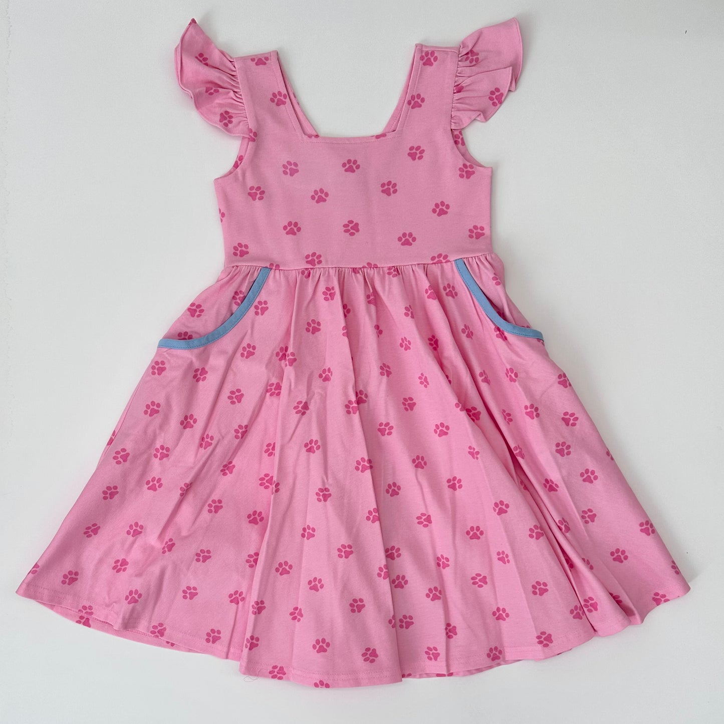 Paw Print Camille Dress