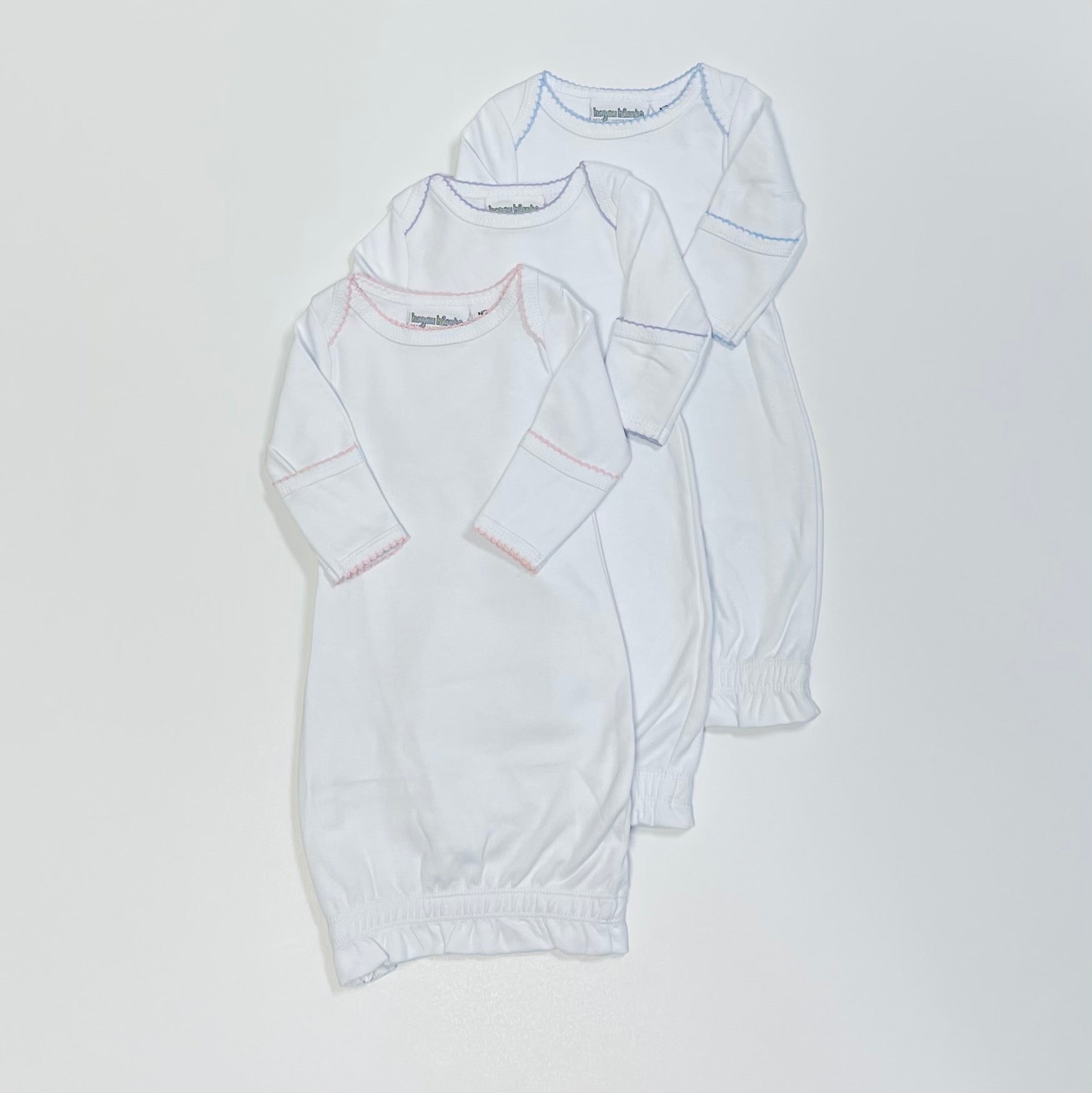 Picot Trim Gown – Bayou Blanks - Main Image