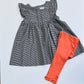 Black Gingham Elouise Top