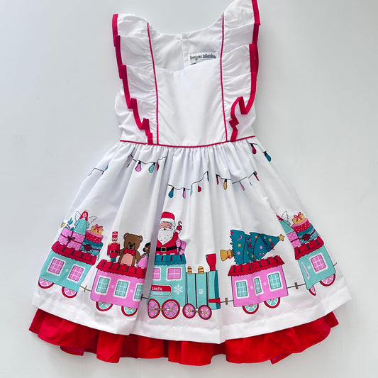 Christmas Train Hazel Dress