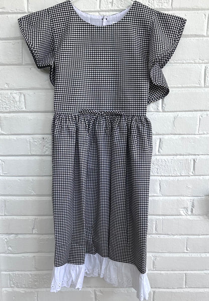 Black Gingham Edward Shirt