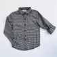 Black Gingham Pixie Dress