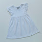 Knit Solid Flutter Sleeve Dress