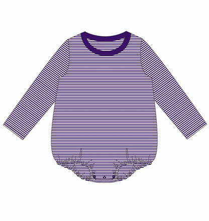 Knit Stripe Long Sleeve T-Shirt Bubble