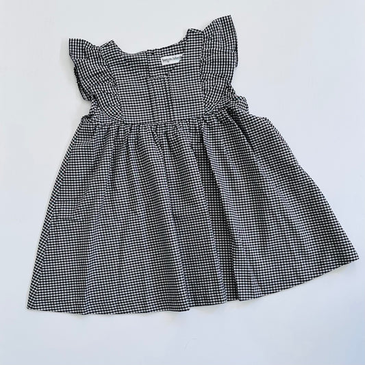 Black Gingham Elouise Top