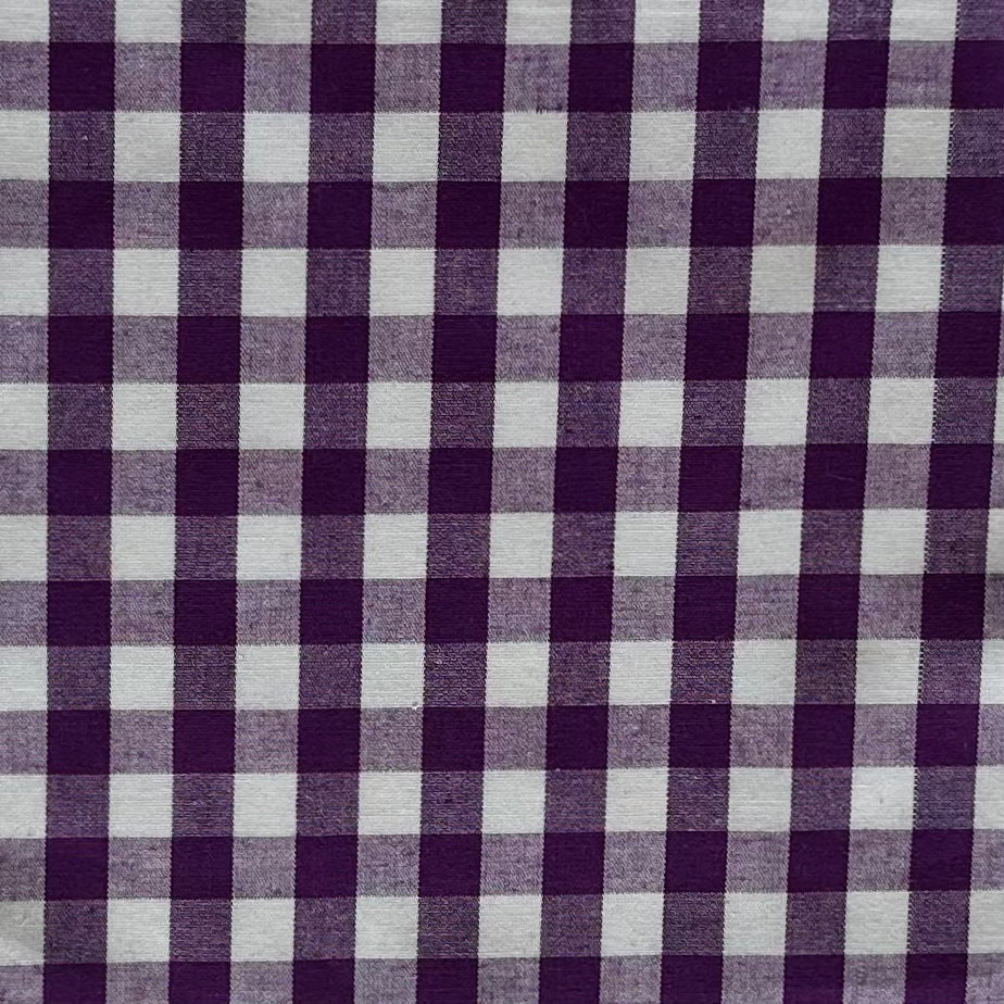 Gingham Fabric Square
