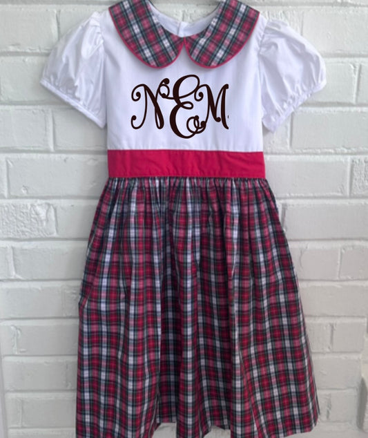 Plaid Madison Dress