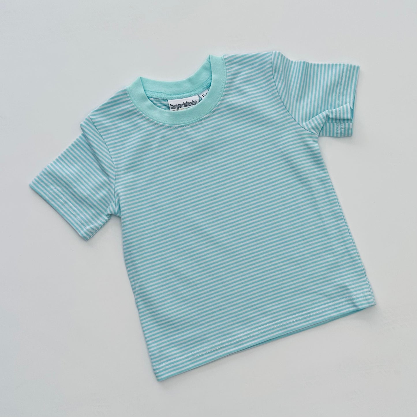 Knit Stripe Short Sleeve Shirt