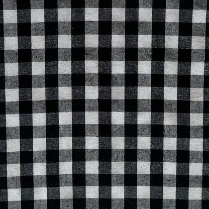 Gingham Fabric Square