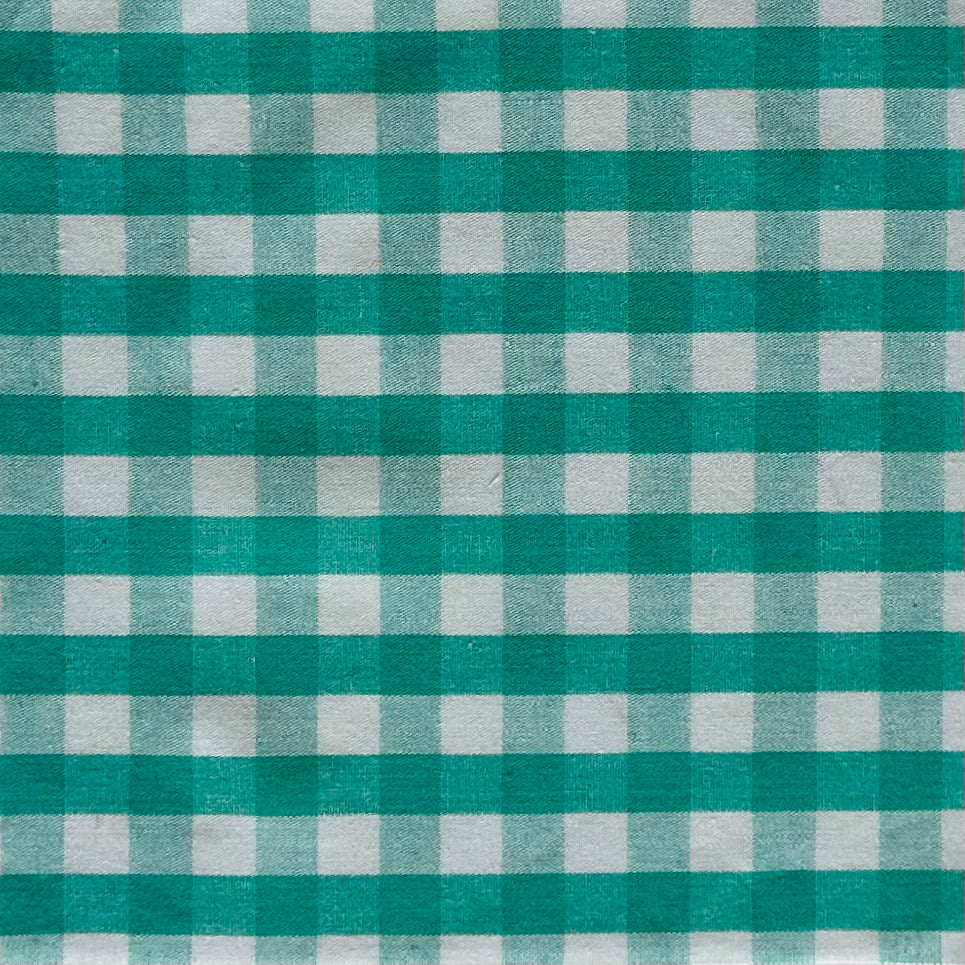 Gingham Fabric Square