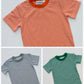 Knit Stripe Short Sleeve Shirt