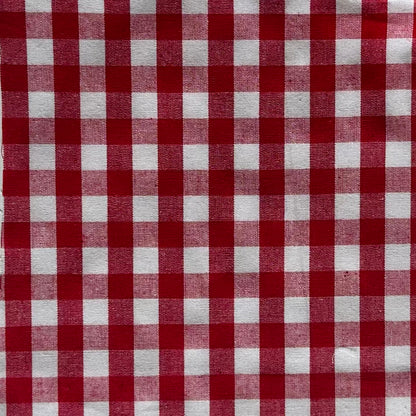 Gingham Fabric Square