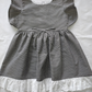 Black Gingham Pixie Dress
