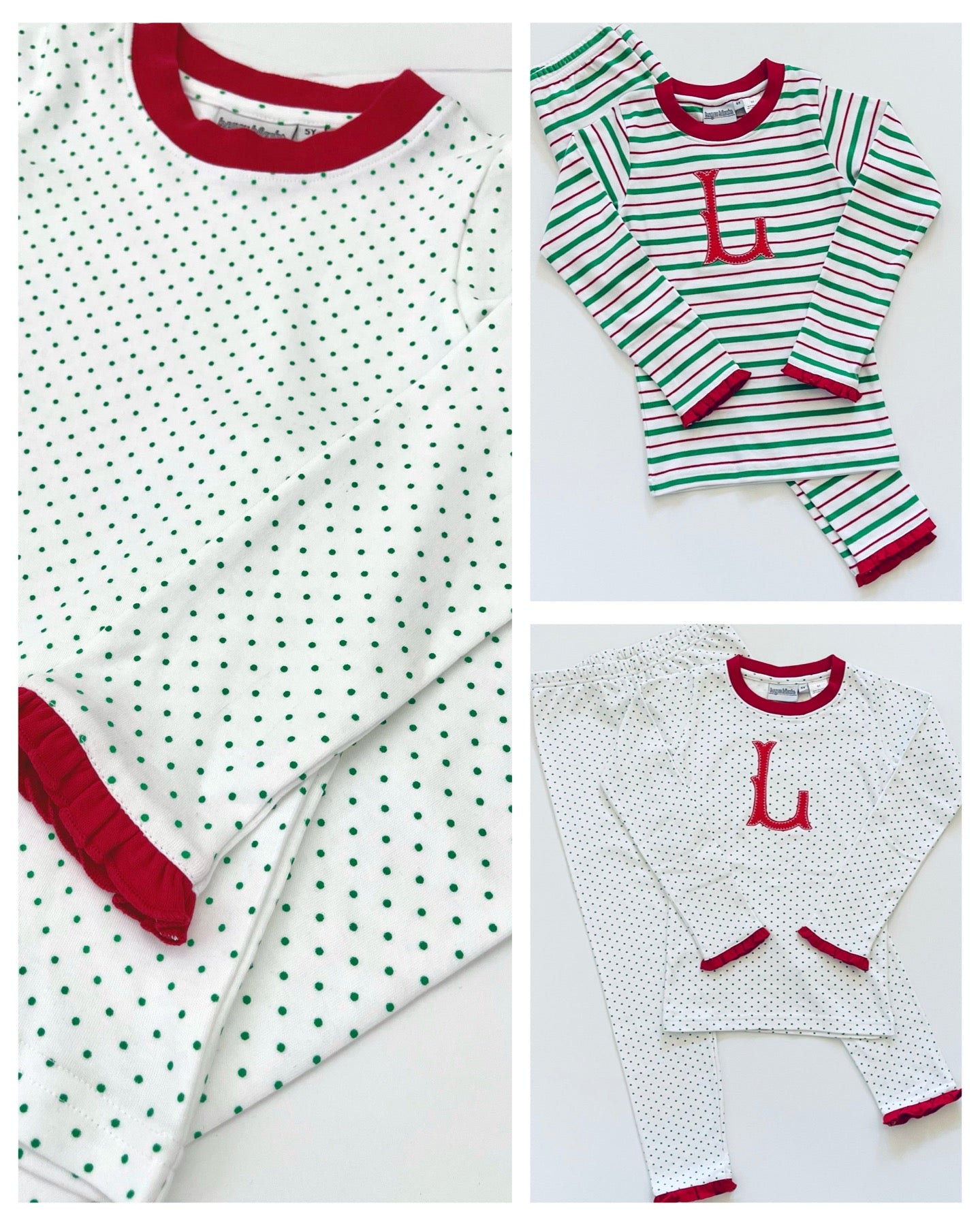 Fitted Pajamas — RUFFLE – Bayou Blanks