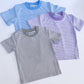 Knit Stripe Short Sleeve Shirt