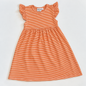 Knit Stripe Flutter Sleeve Dress