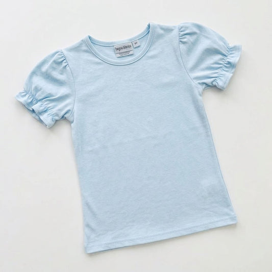 Girl Short Sleeve - Baby Blue