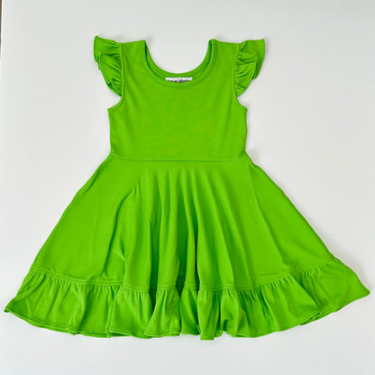 Lime Pippa Dress
