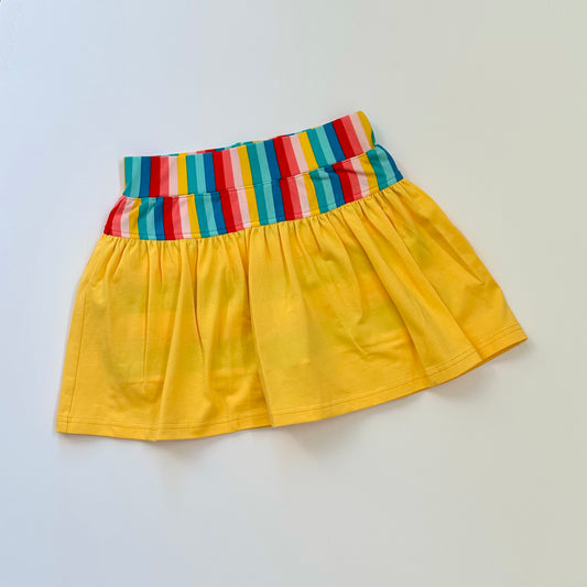 School Stripes/Daffodil Allie Skort