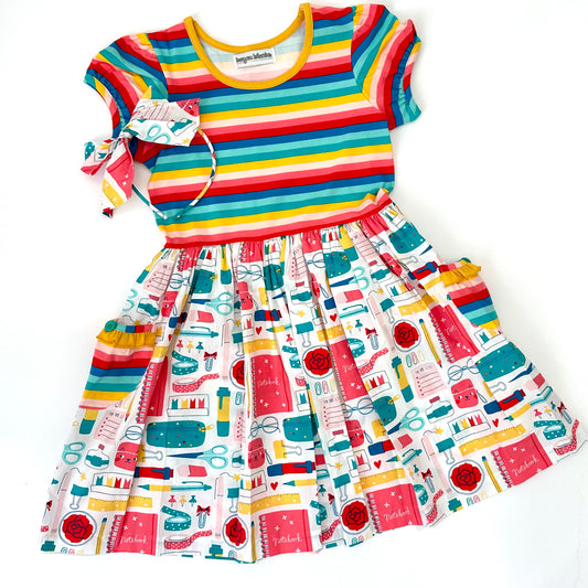 School Supplies Stella Dress