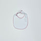 IMPERFECT Picot Trim Bib - PLEASE READ DESCRIPTION