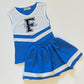 #9—Royal Blue/White Cheer Outfit