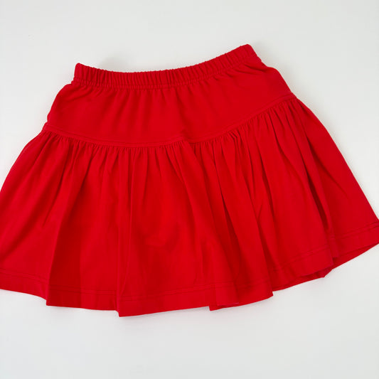 Solid Red Allie Skort