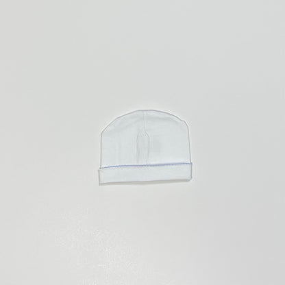 IMPERFECT Picot Trim Hat - PLESAE READ DESCRIPTION