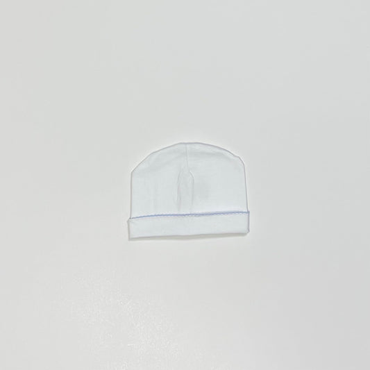 IMPERFECT Picot Trim Hat - PLESAE READ DESCRIPTION