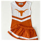 #17—Burnt Orange/White Cheer Outfit