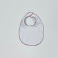 IMPERFECT Picot Trim Bib - PLEASE READ DESCRIPTION