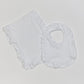 Ruffle Burp Cloth