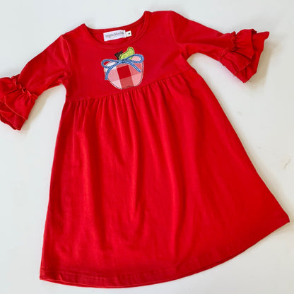 Double Ruffle Sleeve Dress
