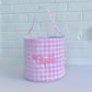 Seersucker and Gingham Buckets