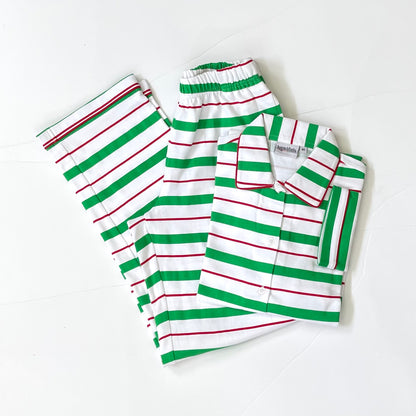 Adult Pajama Set - Multi Stripe